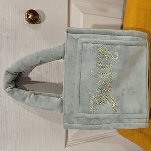 Juicy Couture Mini Plush Velour Tote - Like New